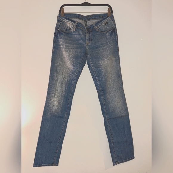 Mavis Gold - Emma style slim boyfriend jeans - Picture 1 of 2